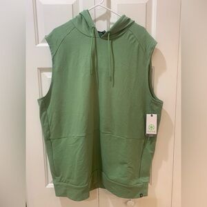 NWT GAIAM men’s hooded vest XL slim fit